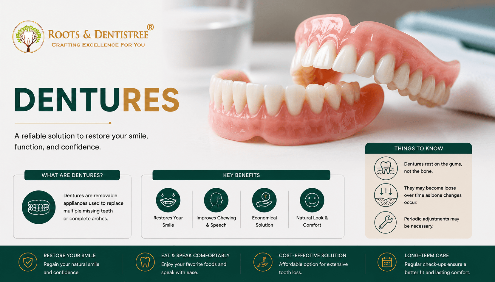 DENTURES@ ROOTS & DENTISTREE