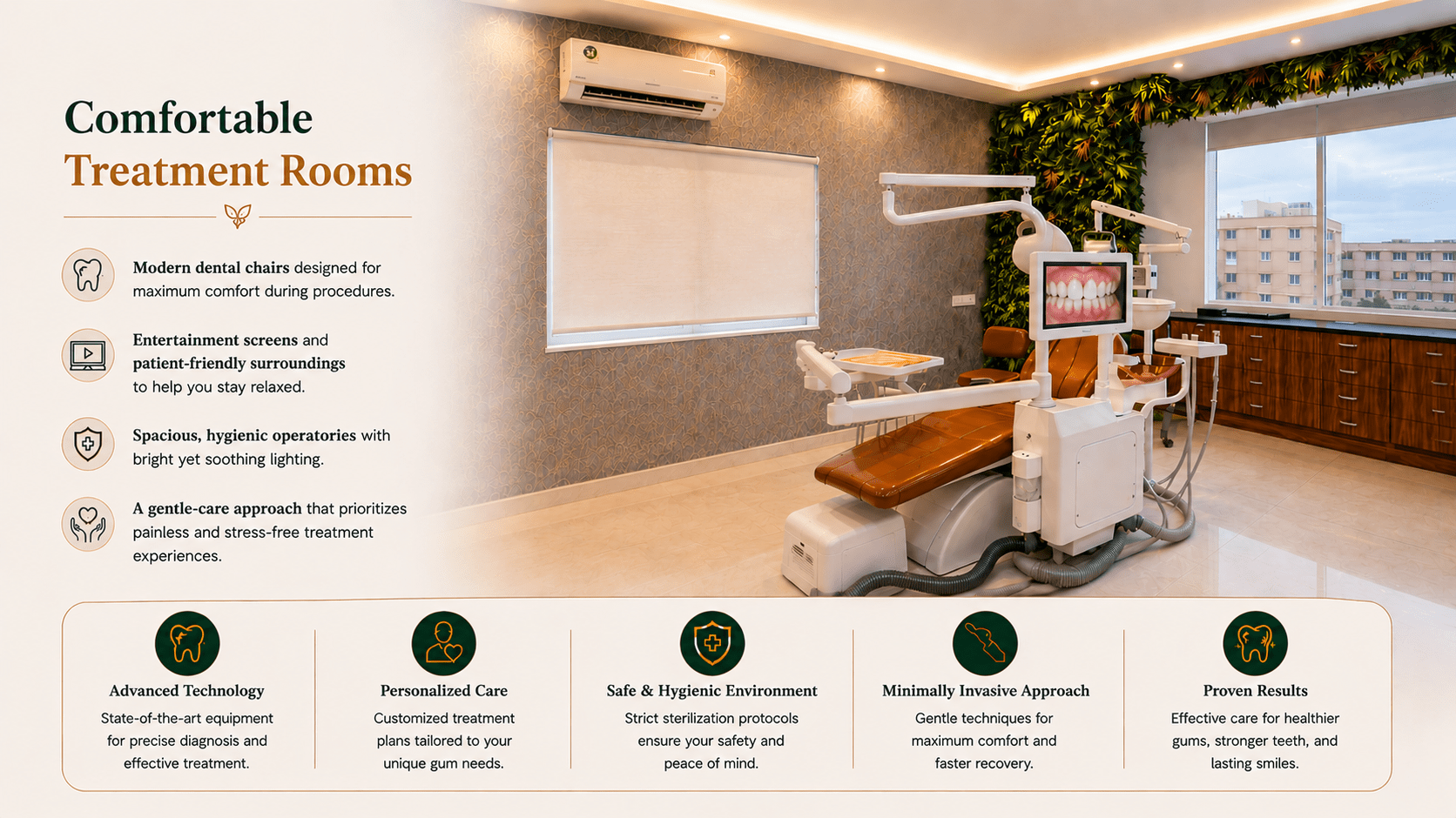 TREATMENT ROOM 1@ ROOTS & DENTISTREE